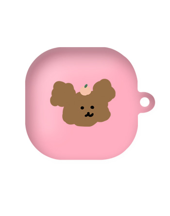 [버즈라이브]복숭아 멍이(고리형)-핑크