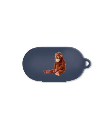 [버즈케이스]원숭이(고리형)-네이비