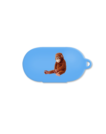 [버즈케이스]원숭이(고리형)-블루