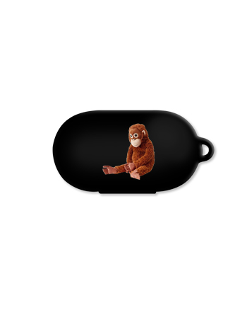 [버즈케이스]원숭이(고리형)-블랙