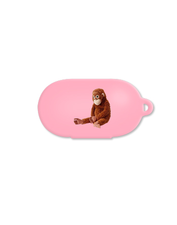 [버즈케이스]원숭이(고리형)-핑크