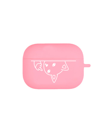 [에어팟 프로 에어팟3]손가락 고양이(고리형)-핑크